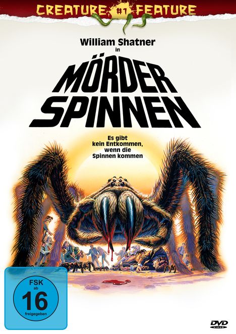 Mörderspinnen, DVD