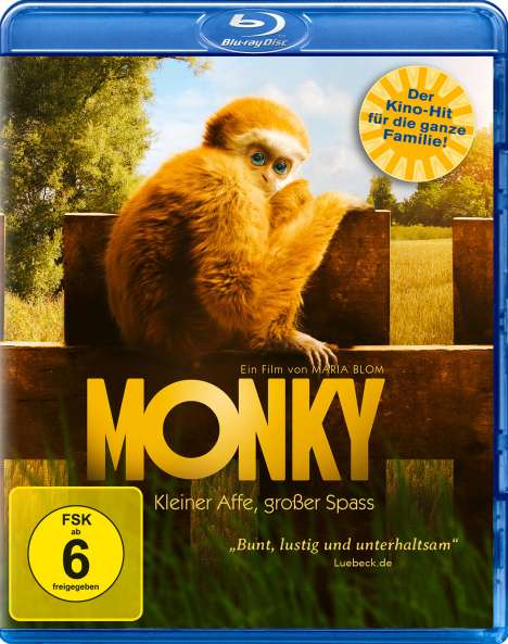 Monky - Kleiner Affe, großer Spaß (Blu-ray), Blu-ray Disc