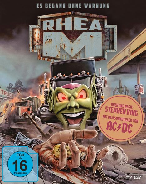 Rhea M... Es begann ohne Warnung (Blu-ray &amp; DVD im Mediabook), 2 Blu-ray Discs und 1 DVD
