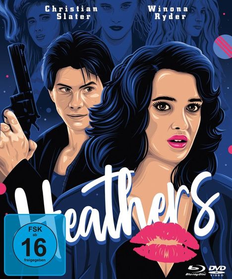 Heathers (Blu-ray &amp; DVD im Mediabook), 2 Blu-ray Discs und 1 DVD