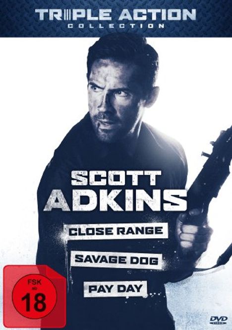 Scott Adkins Triple Action Collection, 3 DVDs