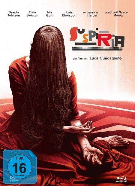 Suspiria (2018) (Blu-ray &amp; DVD im Mediabook), 1 Blu-ray Disc und 2 DVDs