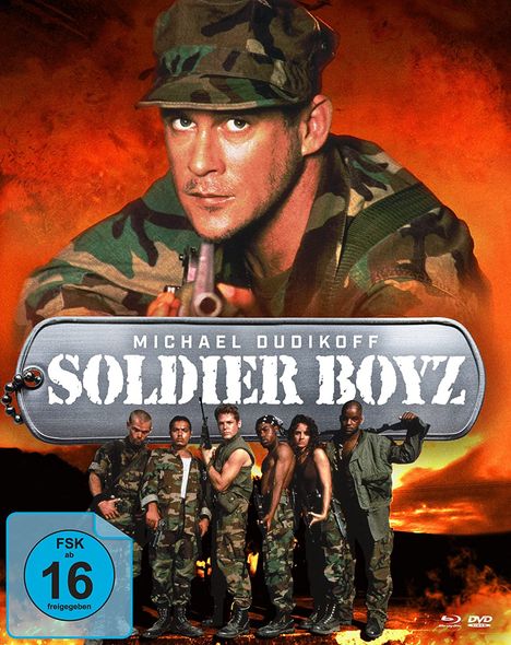 Soldier Boyz (Blu-ray &amp; DVD im Mediabook), 1 Blu-ray Disc und 1 DVD