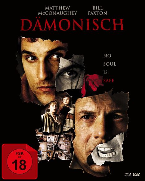 Dämonisch (Blu-ray &amp; DVD im Mediabook), 1 Blu-ray Disc und 2 DVDs