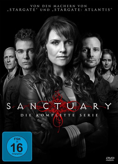 Sanctuary (Komplette Serie) (Blu-ray), 13 Blu-ray Discs