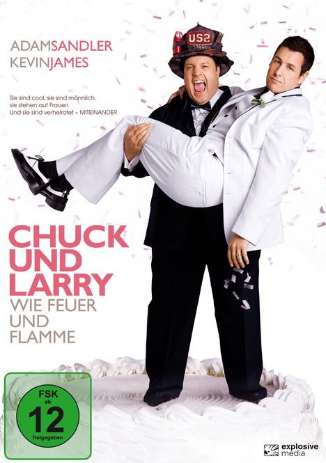 Chuck und Larry - Wie Feuer und Flamme, DVD
