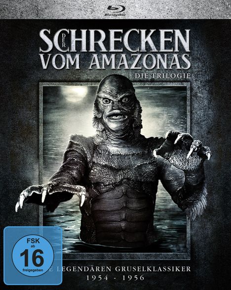 Der Schrecken vom Amazonas - Die Trilogie (Blu-ray), 3 Blu-ray Discs