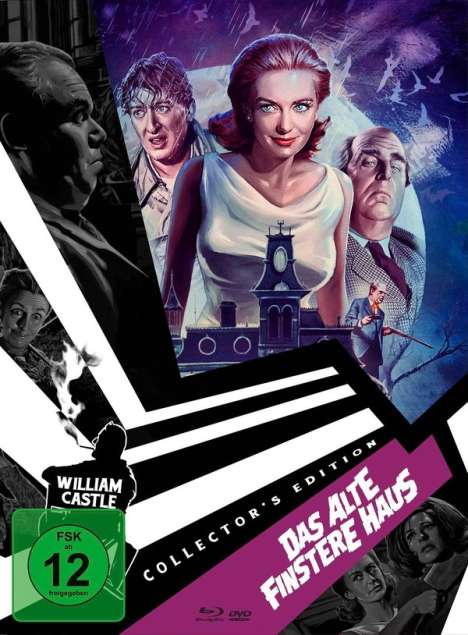 Das alte, finstere Haus (1963) (Blu-ray &amp; DVD im Digipack), 1 Blu-ray Disc und 1 DVD