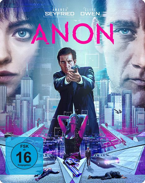 Anon (Blu-ray im Steelbook), Blu-ray Disc