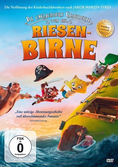 Die unglaubliche Geschichte von der Riesenbirne, DVD