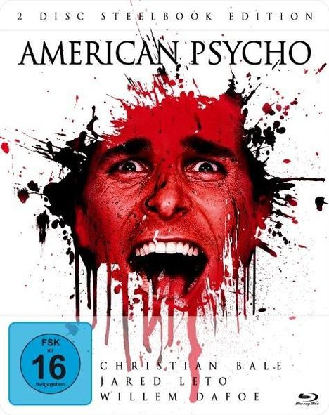 American Psycho (Blu-ray &amp; DVD im Steelbook), 1 Blu-ray Disc und 1 DVD