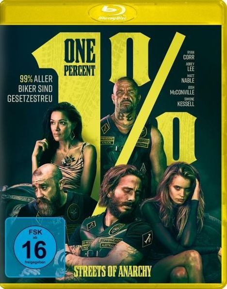 One Percent - Streets of Anarchy (Blu-ray), Blu-ray Disc