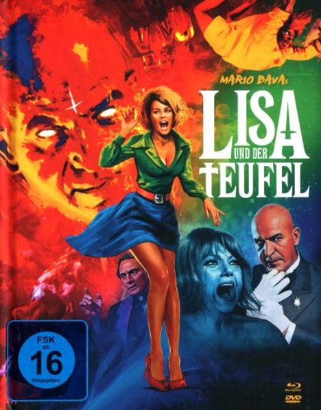 Lisa und der Teufel (Blu-ray &amp; DVD im Mediabook), 1 Blu-ray Disc und 2 DVDs