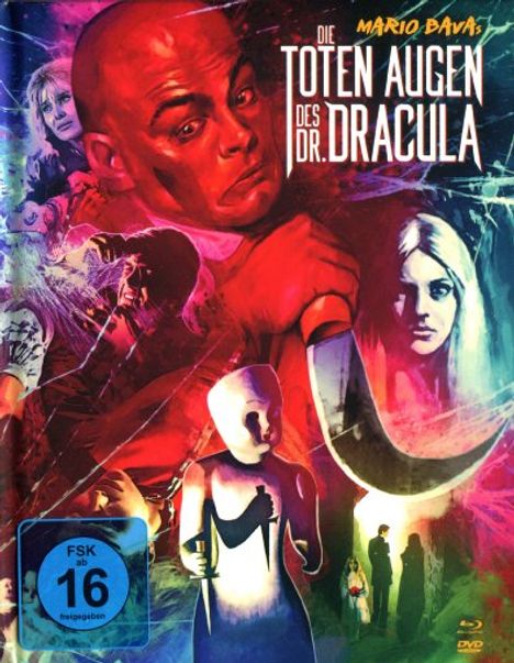 Die toten Augen des Dr. Dracula (Blu-ray &amp; DVD im Mediabook), 1 Blu-ray Disc und 1 DVD