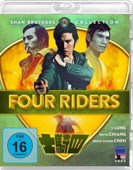 Four Riders (Blu-ray), Blu-ray Disc