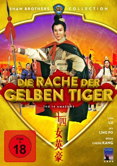 Die Rache der gelben Tiger, DVD