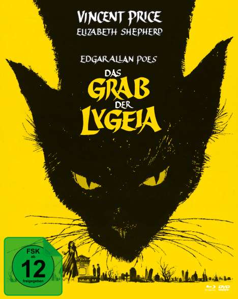 Das Grab der Lygeia (Blu-ray &amp; DVD im Mediabook), 1 Blu-ray Disc und 1 DVD