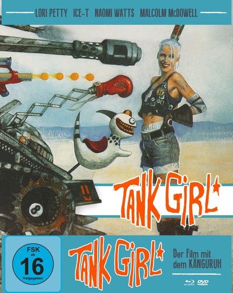 Tank Girl (Blu-ray &amp; DVD im Mediabook), 1 Blu-ray Disc und 1 DVD