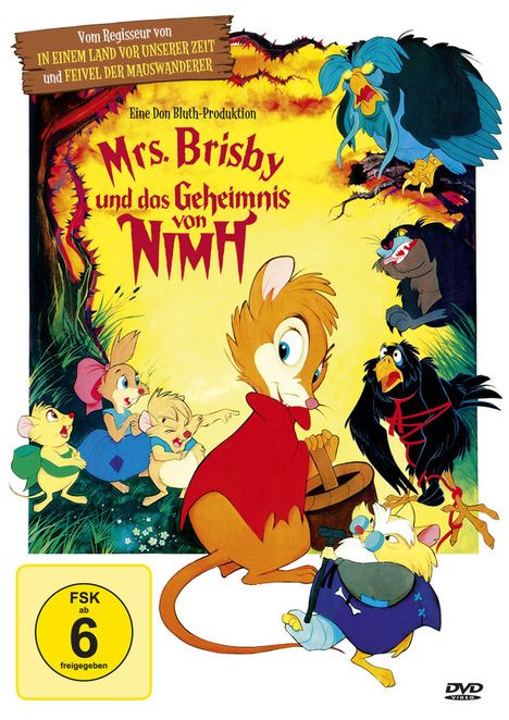 Mrs. Brisby und das Geheimnis von NIMH, DVD