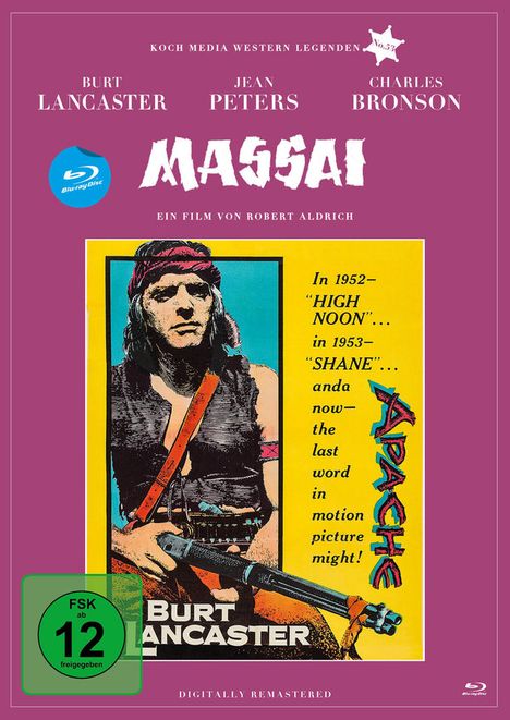 Massai - Der grosse Apache (Blu-ray), Blu-ray Disc