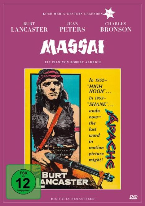 Massai - Der große Apache, DVD