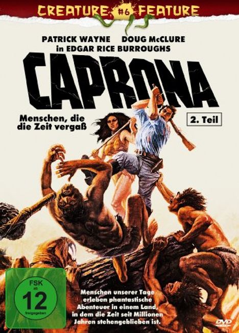 Caprona 2 - Menschen, die die Zeit vergaß, DVD