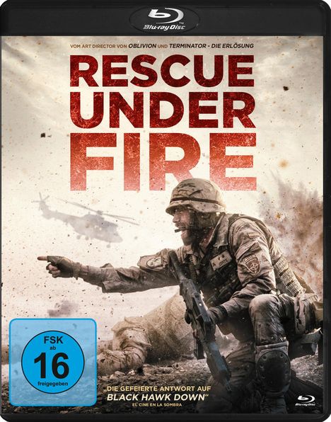 Rescue Under Fire (Blu-ray), Blu-ray Disc