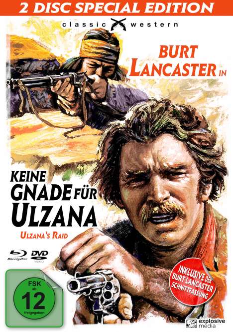 Keine Gnade für Ulzana (Blu-ray &amp; DVD), 1 Blu-ray Disc und 1 DVD