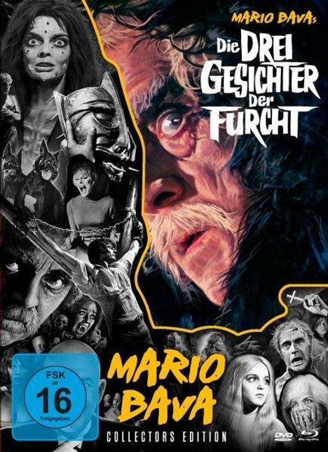 Die drei Gesichter der Furcht (Blu-ray &amp; DVD), Blu-ray Disc