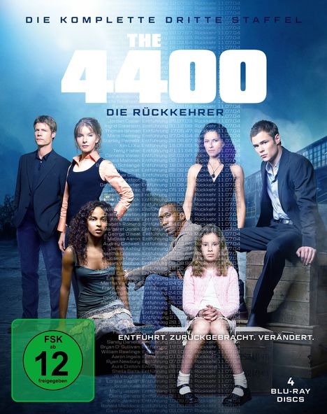 The 4400 - Die Rückkehrer Staffel 3 (Blu-ray), 4 Blu-ray Discs
