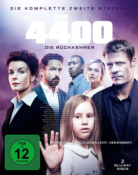 The 4400 - Die Rückkehrer Staffel 2 (Blu-ray), 4 Blu-ray Discs
