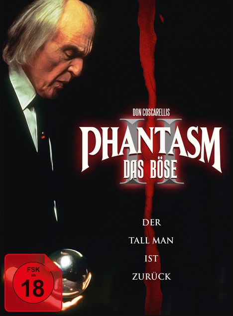Phantasm II - Das Böse II (Blu-ray &amp; DVD im Mediabook), 1 Blu-ray Disc und 2 DVDs