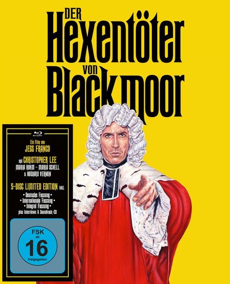 Der Hexentöter von Blackmoor (Blu-ray &amp; DVD inkl. CD im Mediabook), 2 Blu-ray Discs, 2 DVDs und 1 CD