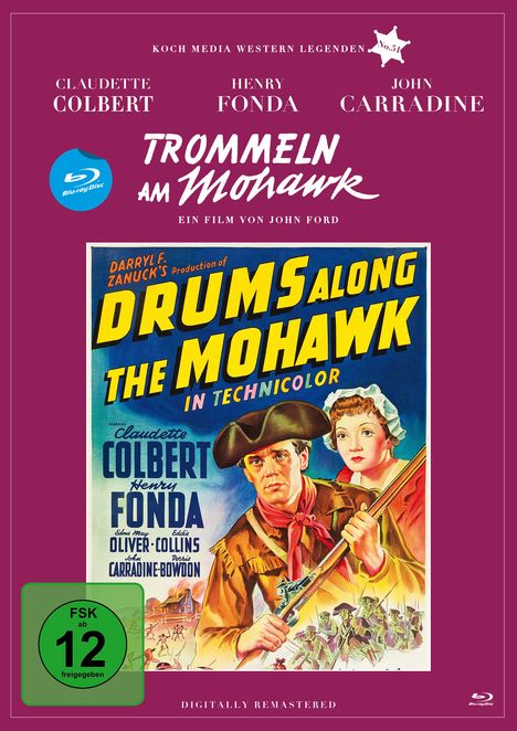 Trommeln am Mohawk (Blu-ray), Blu-ray Disc