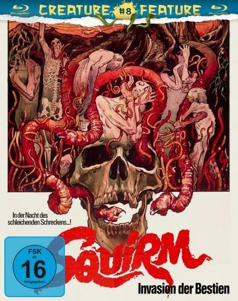 Squirm - Invasion der Bestien (Blu-ray), Blu-ray Disc