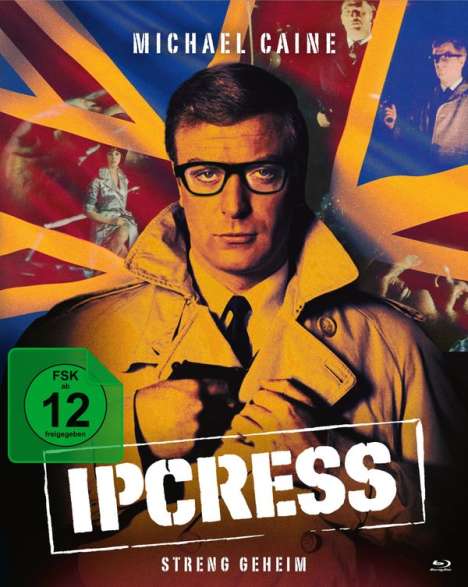 Ipcress - Streng geheim (Blu-ray &amp; DVD im Mediabook), 2 Blu-ray Discs und 1 DVD