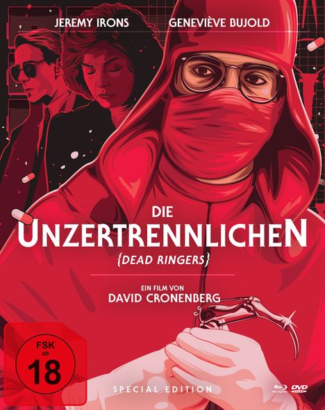 Die Unzertrennlichen (Blu-ray &amp; DVD im Mediabook), 1 Blu-ray Disc und 2 DVDs