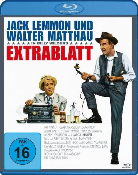 Extrablatt (Blu-ray), Blu-ray Disc