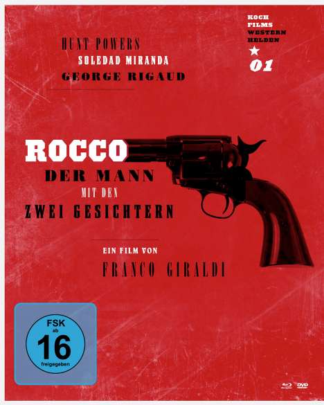 Rocco - Der Mann mit den zwei Gesichtern (Blu-ray &amp; DVD), 1 Blu-ray Disc und 1 DVD