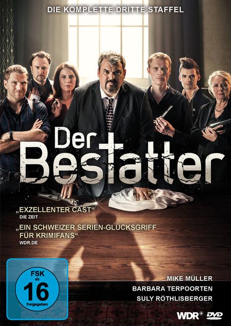 Der Bestatter Staffel 3, 2 DVDs
