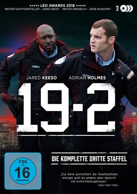 19-2 Staffel 3, 3 DVDs