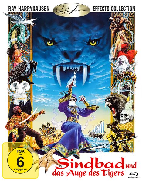 Sindbad und das Auge des Tigers (Blu-ray), Blu-ray Disc