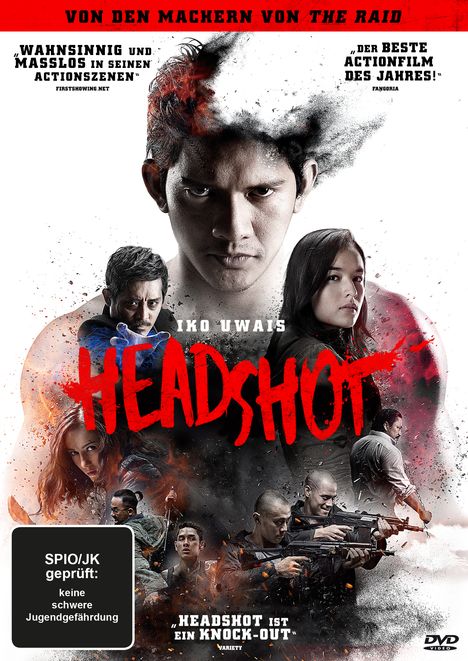 Headshot (2016), DVD