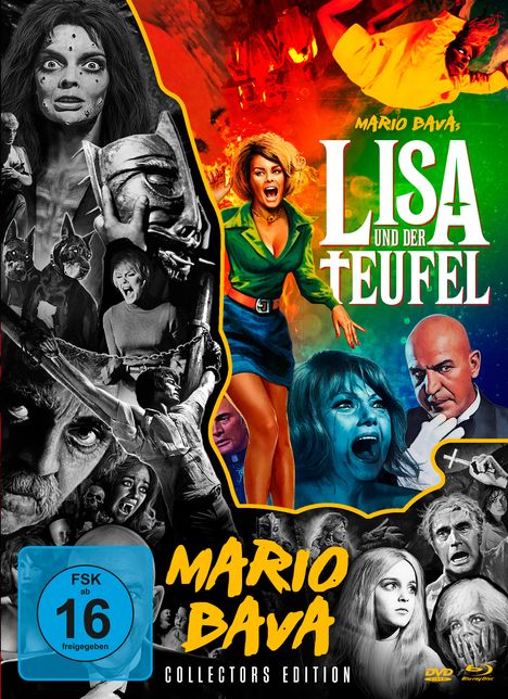 Lisa und der Teufel (Blu-ray &amp; DVD), 1 Blu-ray Disc und 2 DVDs