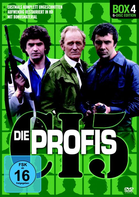 Die Profis Box 4, 5 DVDs