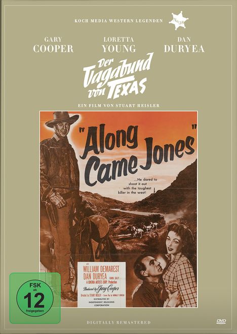 Der Vagabund von Texas, DVD