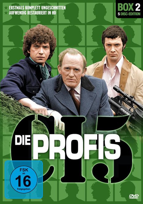 Die Profis Box 2, 5 DVDs