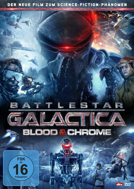 Battlestar Galactica: Blood &amp; Chrome, DVD