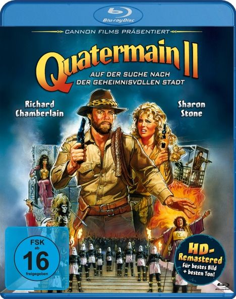 Quatermain 2 - Auf der Suche nach der geheimnisvollen Stadt (Blu-ray), Blu-ray Disc