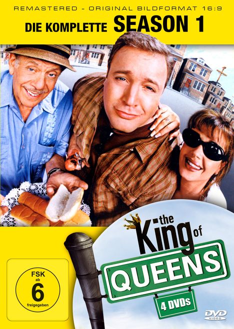 King Of Queens Season 1 (remastered), 4 DVDs